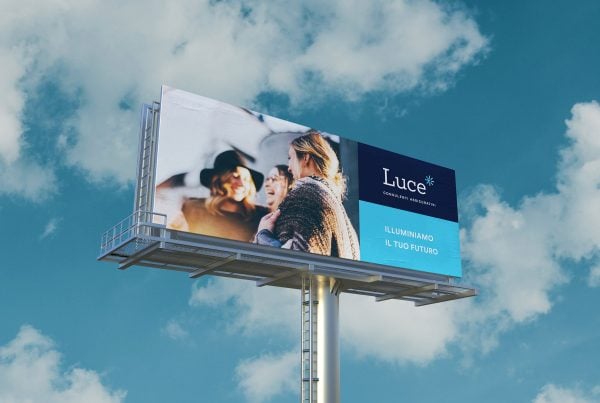 Luce, Brand identity dal futuro assicurato